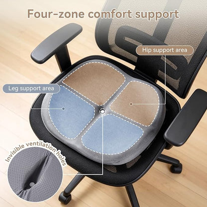 Memory Foam Seat Cushion with Pressure Relief - Image 8