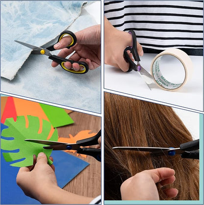 Scissors, BOOMIBOO 8" All Purpose 24 Pack - Image 6