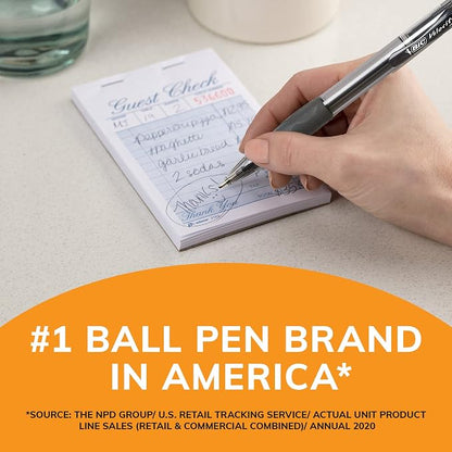 BIC Glide Bold Black Ballpoint Pens, Bold Point, School Supplies - Image 4