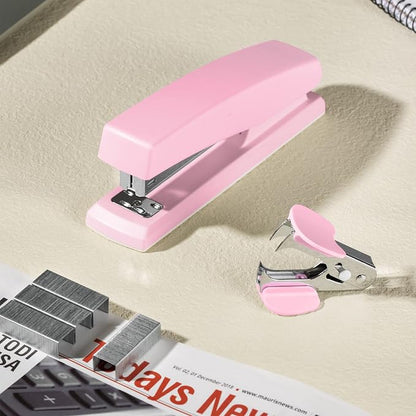 Deli Stapler, Desktop Staplers, Office Stapler, 25 Sheet Capacity, Includes - Image 6