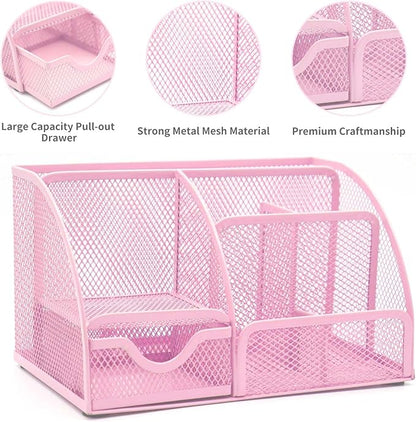 Pink Desk Organizers and Accessories, - Image 6