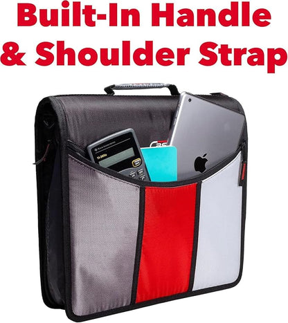 Case-it The Mighty Zip Tab Zipper Binder - Image 8