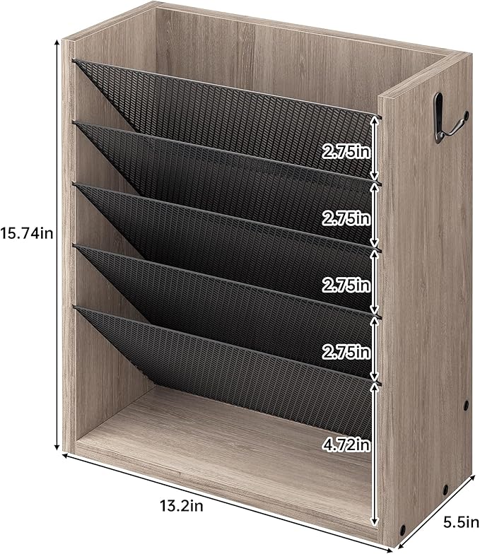 Creso hom Mail Organizer Wall Mounted, Mail Sorter - Image 3
