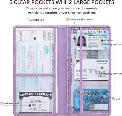 Car Registration and Insurance Card Holder - Image 3