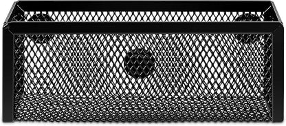 Amazon Basics Magnetic Storage Baskets, Mesh Organizers - Image 2