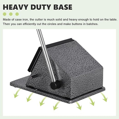 2.28" Button Paper Cutter Graphic Punch Cutter - Image 7