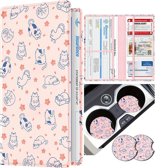 Slohif Car Registration and Insurance Holder by Slohif
