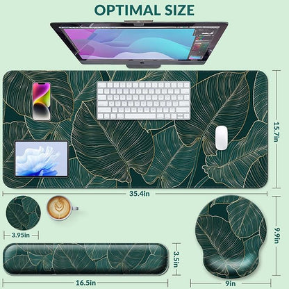 Desk Mat Set + Keyboard and Mouse Pad - Image 3