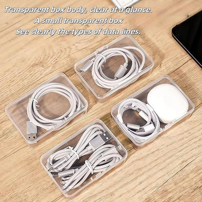 11 Box Cable Organizer Storage Box, Desktop Cable Management - Image 5
