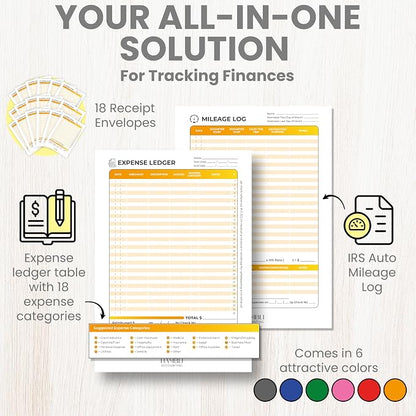 Extra Large Receipt Envelope & Receipts Organizer - Image 2