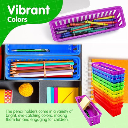 4E's Novelty 12 Pack Pencil Holder - Image 6