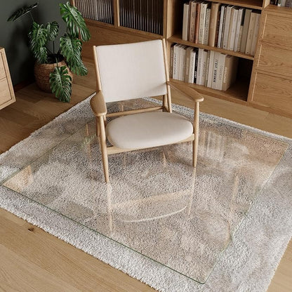 Koonmi Tempered Glass Chair Mat 48"x48" - Image 4