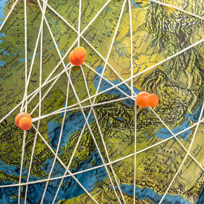 VAPKER Push Pins Tacks 120Pcs Solid Orange Thumb Tacks Larger Size Pin Map - Image 6