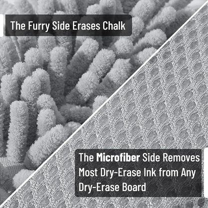 Mr. Pen- Magnetic Microfiber Shag Whiteboard Erasers, 4 Pack | Dual Surface - Image 5