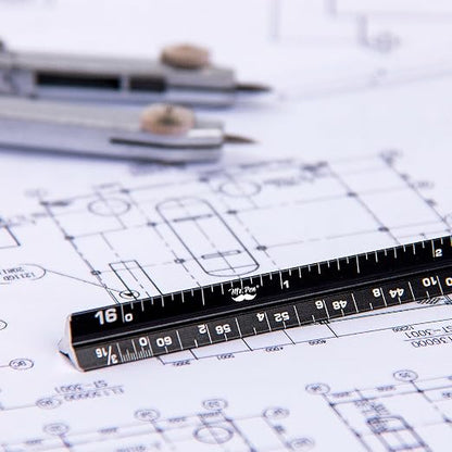 Mr. Pen- 6 Inch Pocket Size Ruler, 2 Pack, Small Architectural Scale | Compact - Image 7