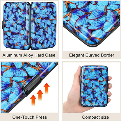 ELFISH RFID Blocking Credit Card Protector Aluminum ID Case Hard Shell Business - Image 3