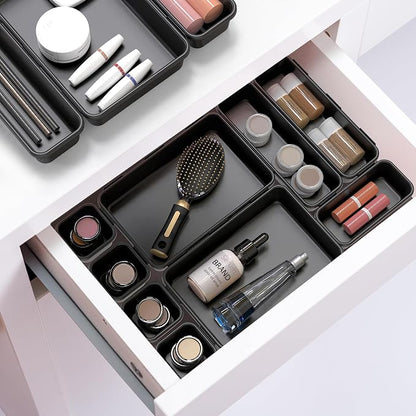 Simple Houseware Interlocking Desk Drawer Bins Organizer, 42 Packs - Image 8
