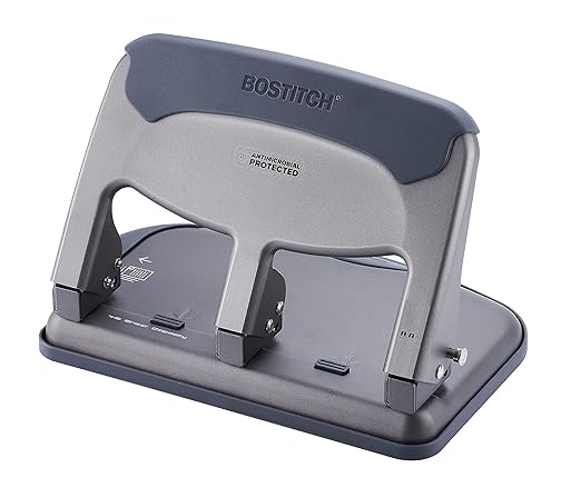 Bostitch Office EZ Squeeze Heavy Duty 3-Hole Punch by BostitchOfficeProducts
