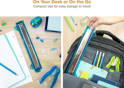 Bostitch Office Ring Binder 3 Hole Punch, 5 Sheets, Includes One Punch in - Image 5