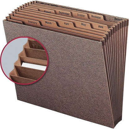 Smead TUFF Expanding File, 12 Pockets, Letter Size - Image 3