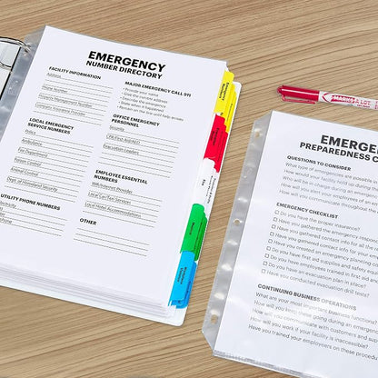 Avery Clear Heavyweight Sheet Protectors, Easy Load, 50 Document Protectors - Image 8