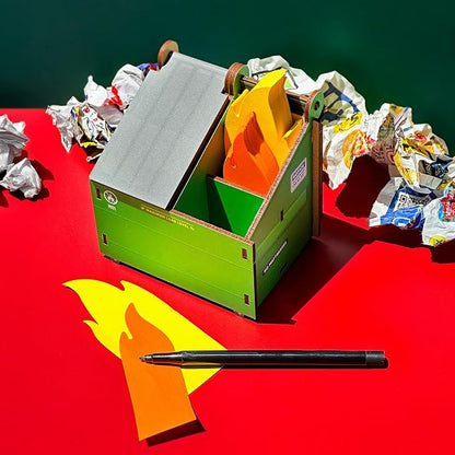 Genuine Fred Desk Dumpster Pencil Holder - Image 8