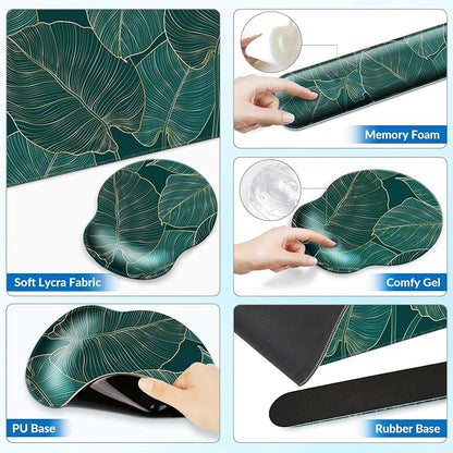 Desk Mat Set + Keyboard and Mouse Pad - Image 5
