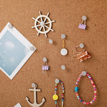 30 Pieces Push Pins, Metal Thumb Tacks - Image 6