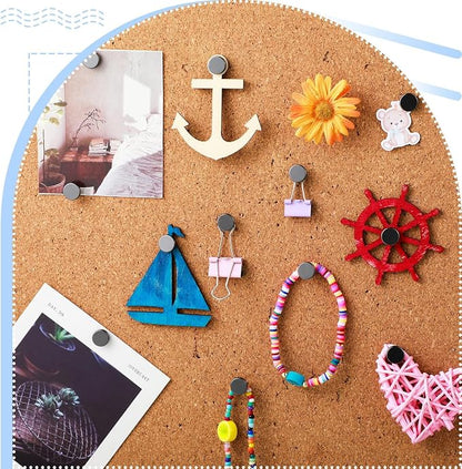 30 Pieces Push Pins, Metal Thumb Tacks - Image 6