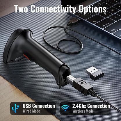 Tera Barcode Scanner with Battery Indicator: 2D Wireless, 2.4G Wireless - Image 3