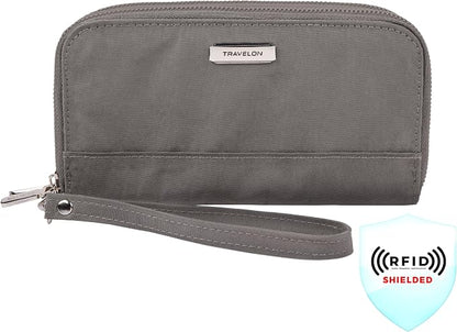 Travelon RFID Blocking Double Zip Wallet - Image 2
