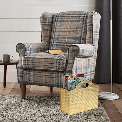HofferRuffer Magazine Basket Holder, Foldable Magazine Rack, Document File - Image 3