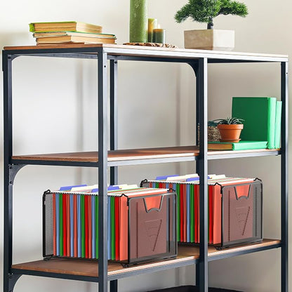 Simple Houseware Mesh Hanging File Folder Organizer 15.25" D x 12.75" W - Image 5