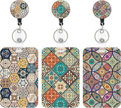 3 Set Heavy Duty Badge Holder - Image 2