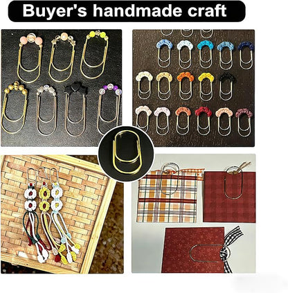 Gold Large Paper Clips - Image 6